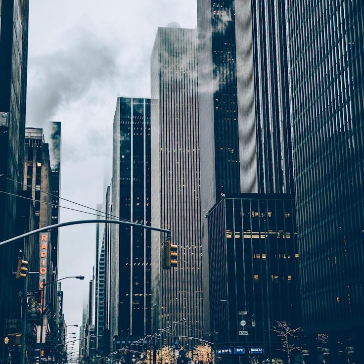 City skyline in Rome, Italy